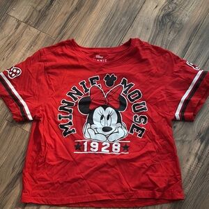 Minnie Mouse crop tops